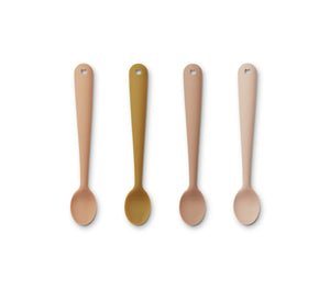 Liewood Siv Feeding Spoon - Tuscany Rose 4-Pack