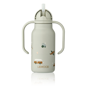 Liewood Kimmie Water Bottle - Vehicles (250ml)