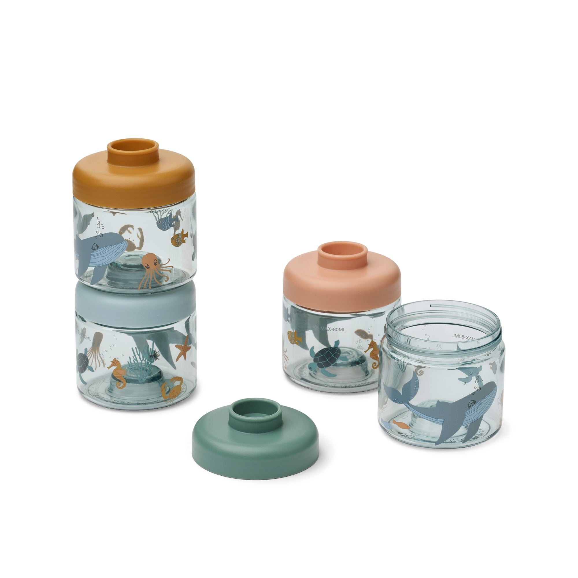 Liewood Baby Food Boxes - Sea Creature