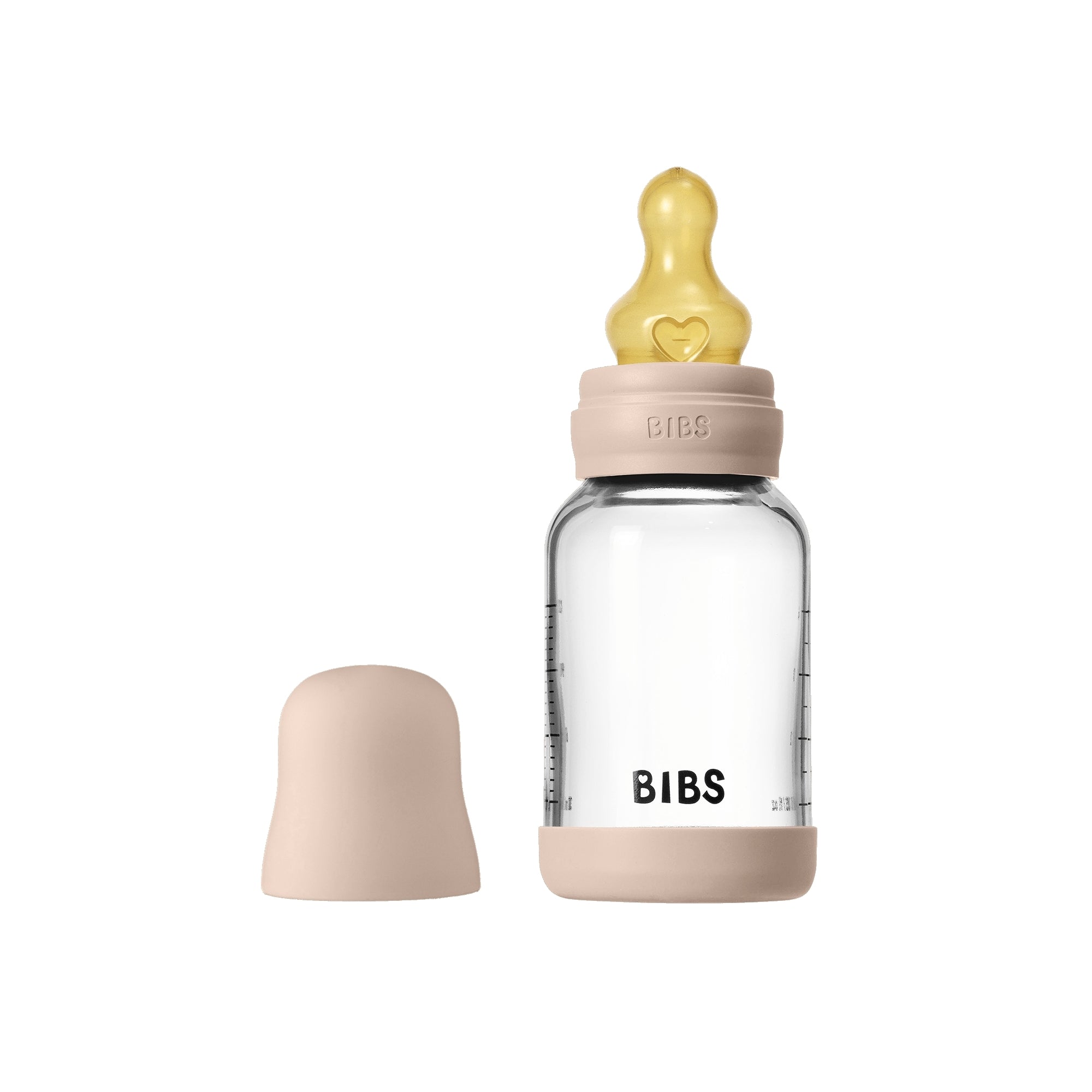 BIBS Glazen Fles - Blush
