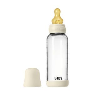BIBS Glazen Fles - Ivory