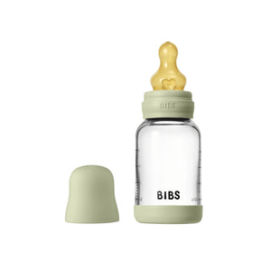 BIBS Glazen Fles - Sage