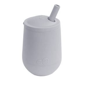 EZPZ Mini Cup + Straw Training System - Pewter