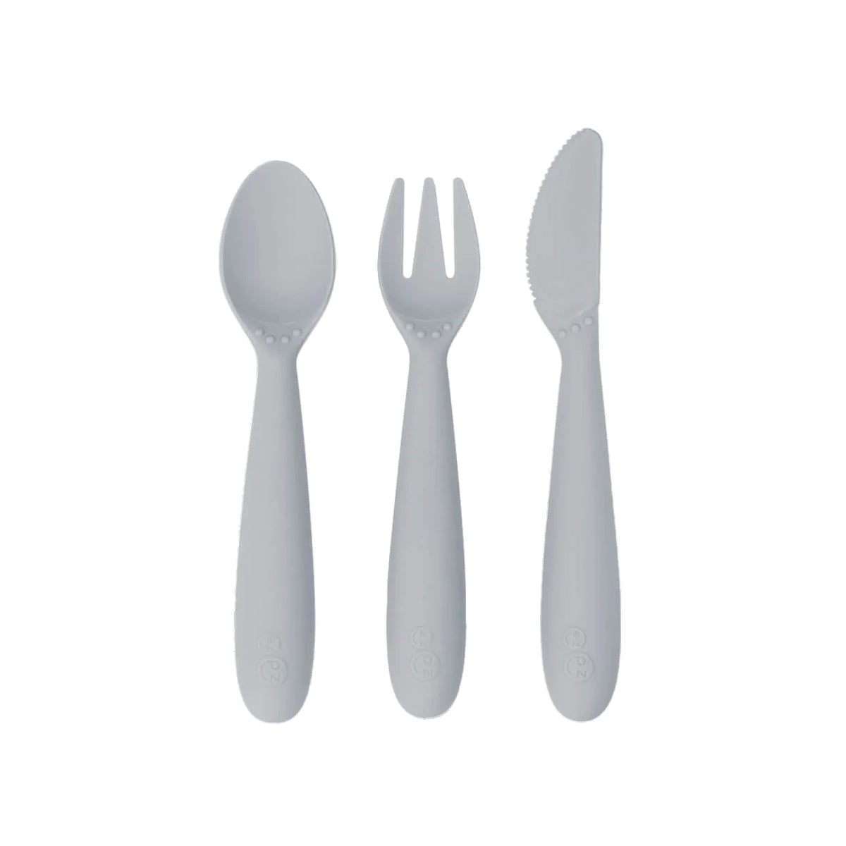 EZPZ Happy Bestek Set - Pewter