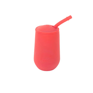 EZPZ Happy Cup + Straw Training System - Coral
