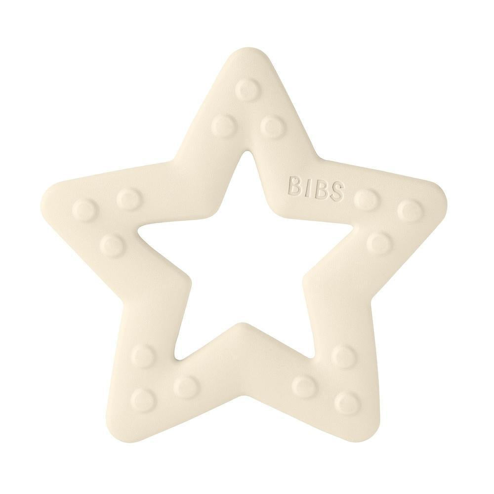 BIBS Bijtring Star - Ivory-