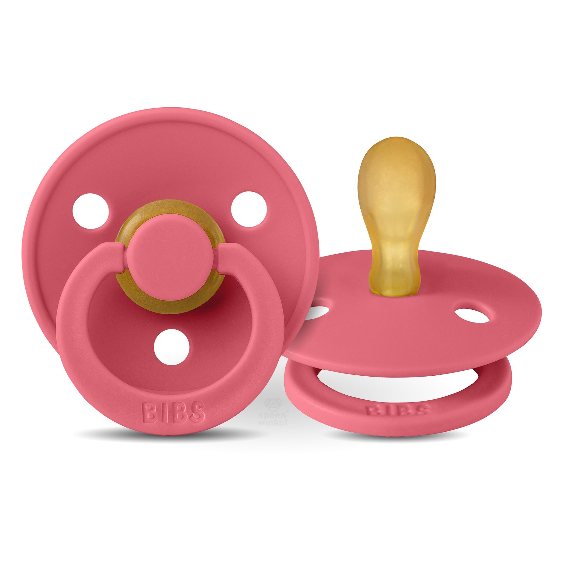 BIBS Colour Symmetrical - Coral-