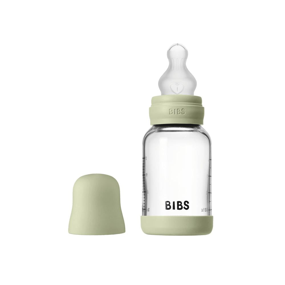 BIBS Glazen Fles - Sage-120ml-
