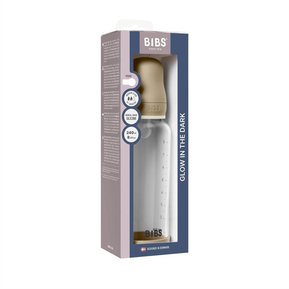 BIBS Glazen Fles - Vanilla GLOW-