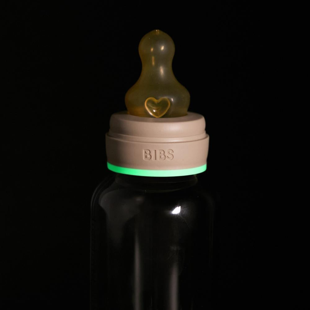 BIBS Glazen Fles - Vanilla GLOW-