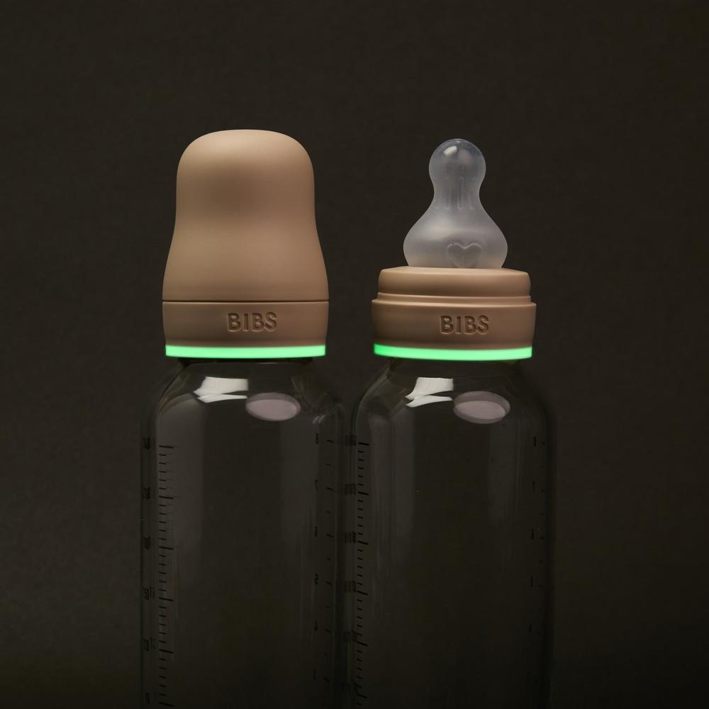 BIBS Glazen Fles - Vanilla GLOW-