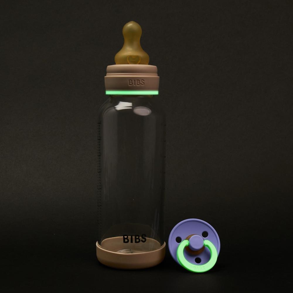 BIBS Glazen Fles - Vanilla GLOW-