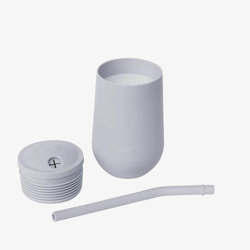 EZPZ Happy Cup + Straw Training System - Pewter-
