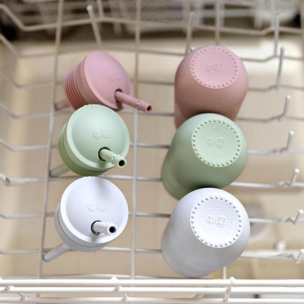 EZPZ Happy Cup + Straw Training System - Pewter-