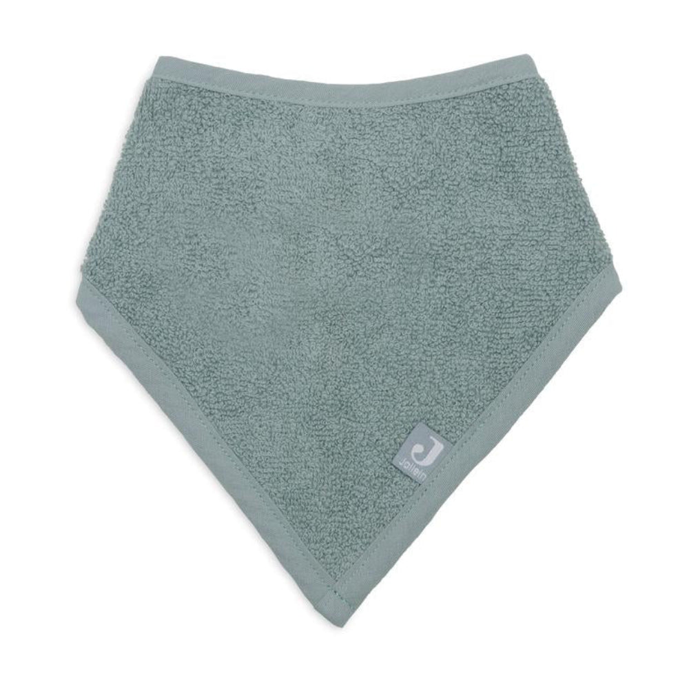 Jollein Bandana Slabbetje - Badstof Sea Green 2-pack-