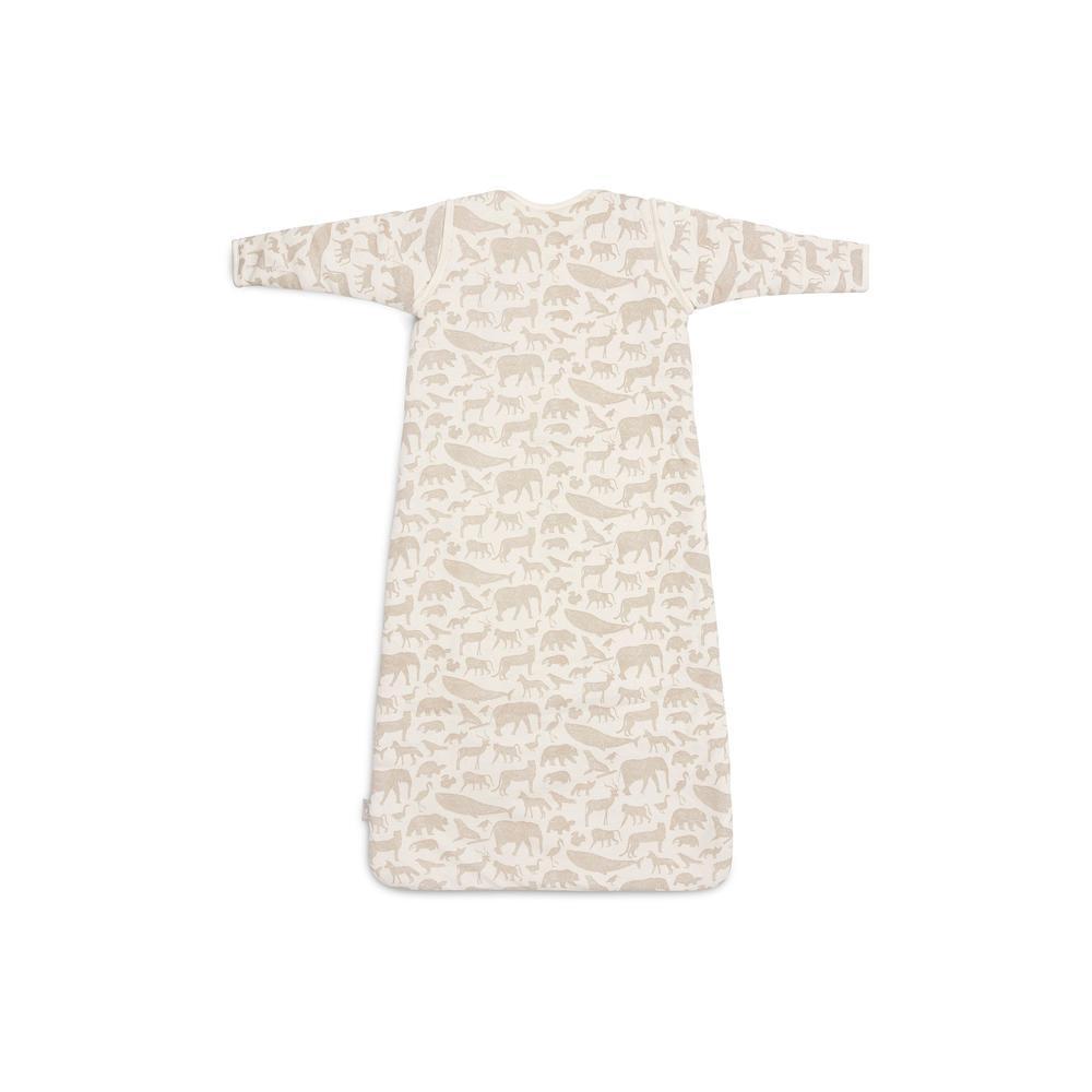 Jollein Slaapzak Met Afritsbare Mouw - Animals Nougat-
