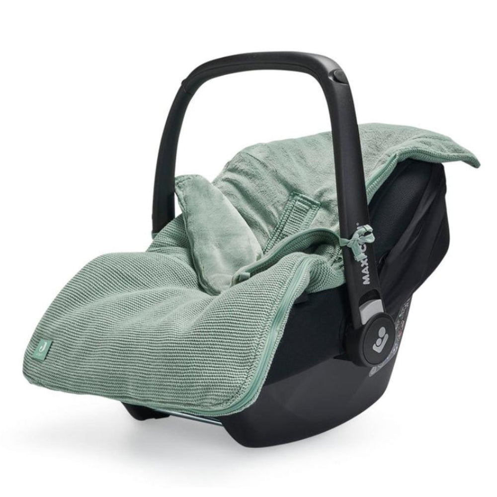 Jollein Voetenzak Basic Knit - Forest Green-