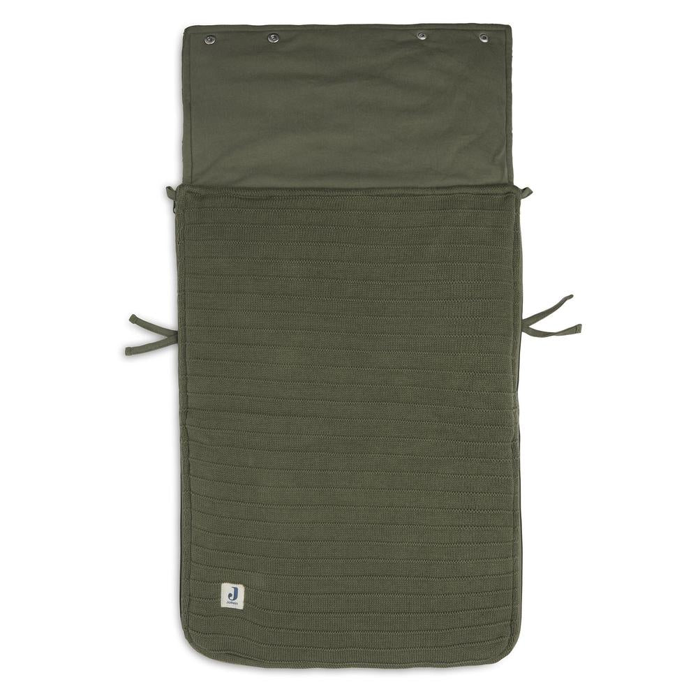 Jollein Voetenzak Pure Knit - Leaf Green-