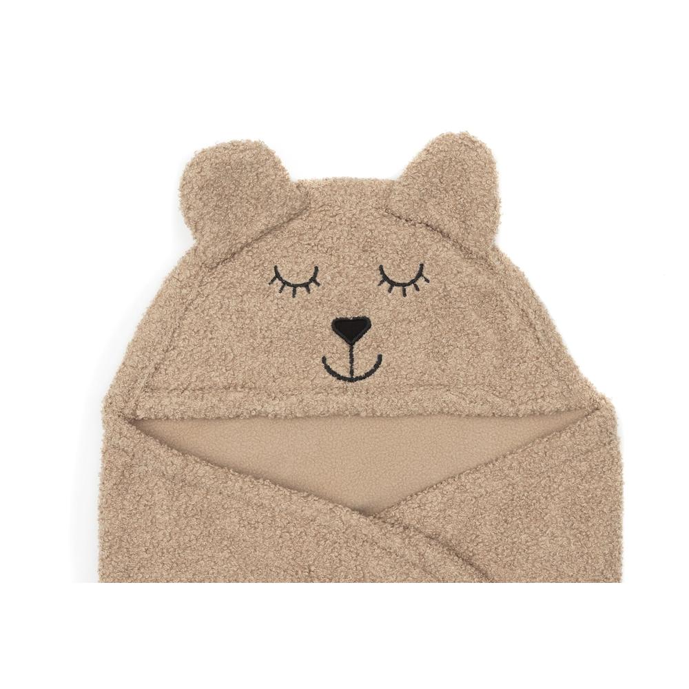 Jollein Wikkeldeken Bear - Biscuit-