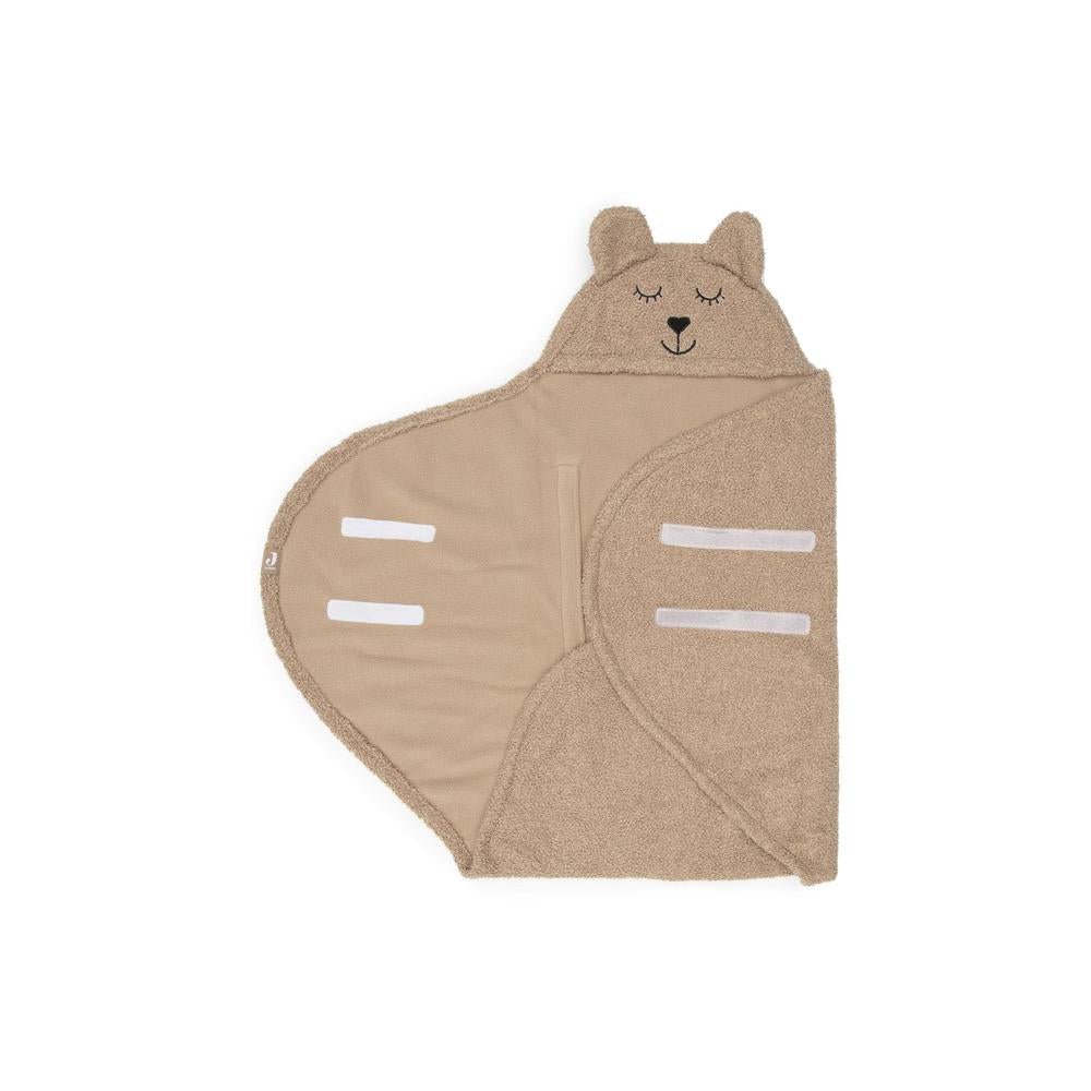 Jollein Wikkeldeken Bear - Biscuit-