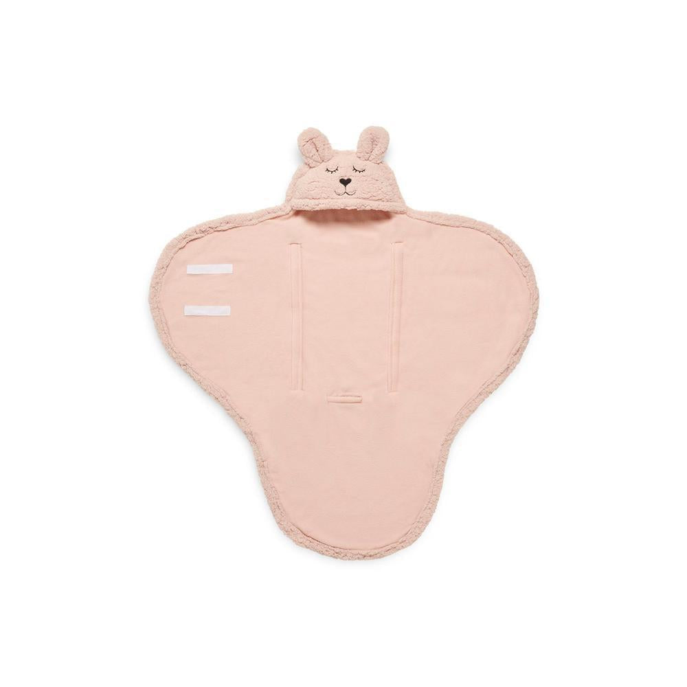 Jollein Wikkeldeken Bunny - Pale Pink-