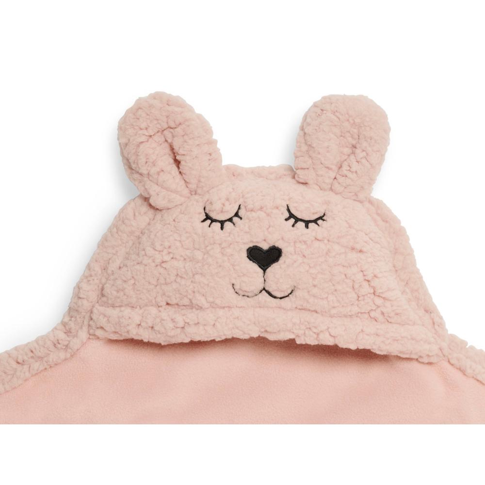 Jollein Wikkeldeken Bunny - Pale Pink-