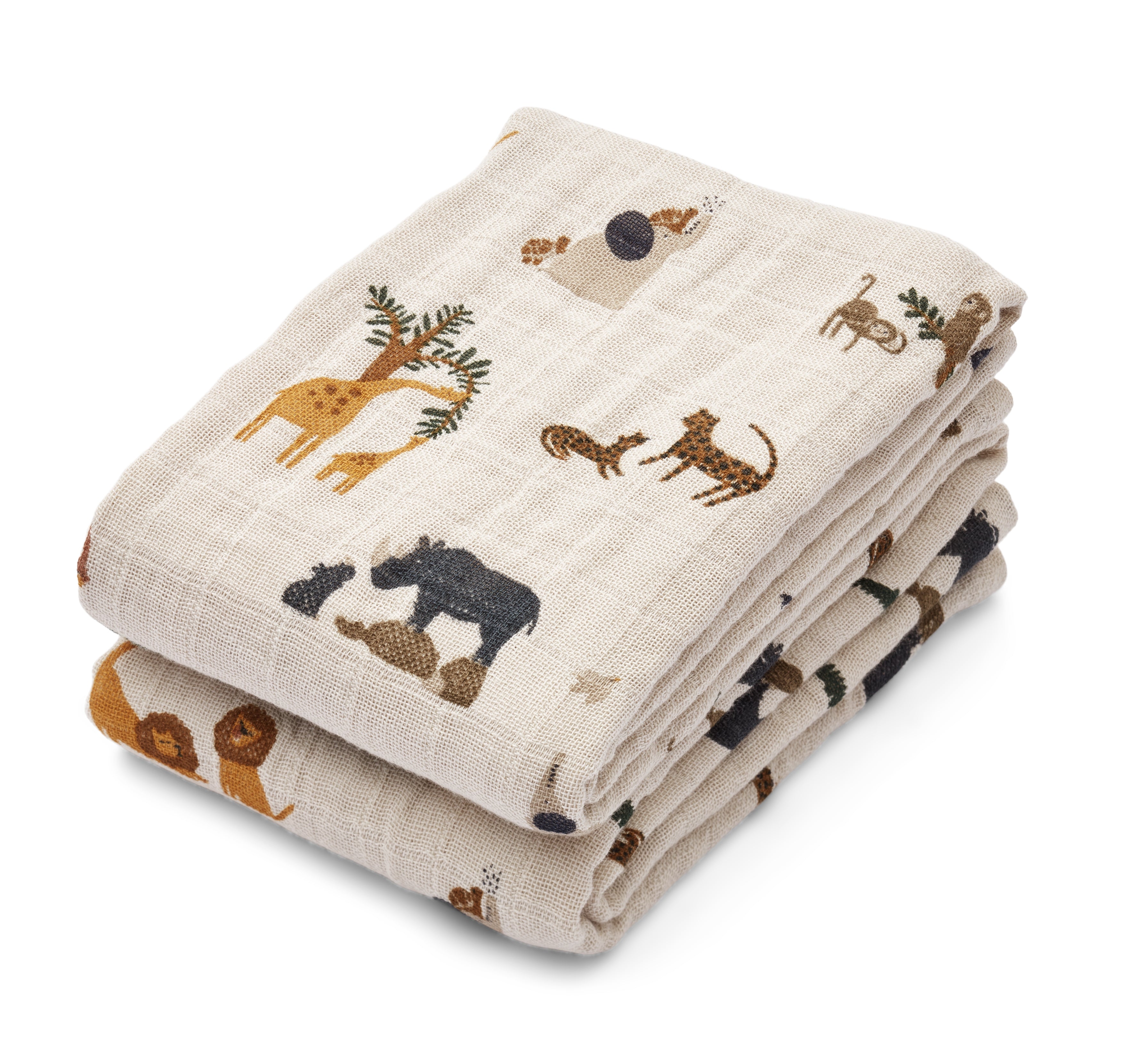 Liewood Hydrofiele (mond)doek - All Together 2-pack-