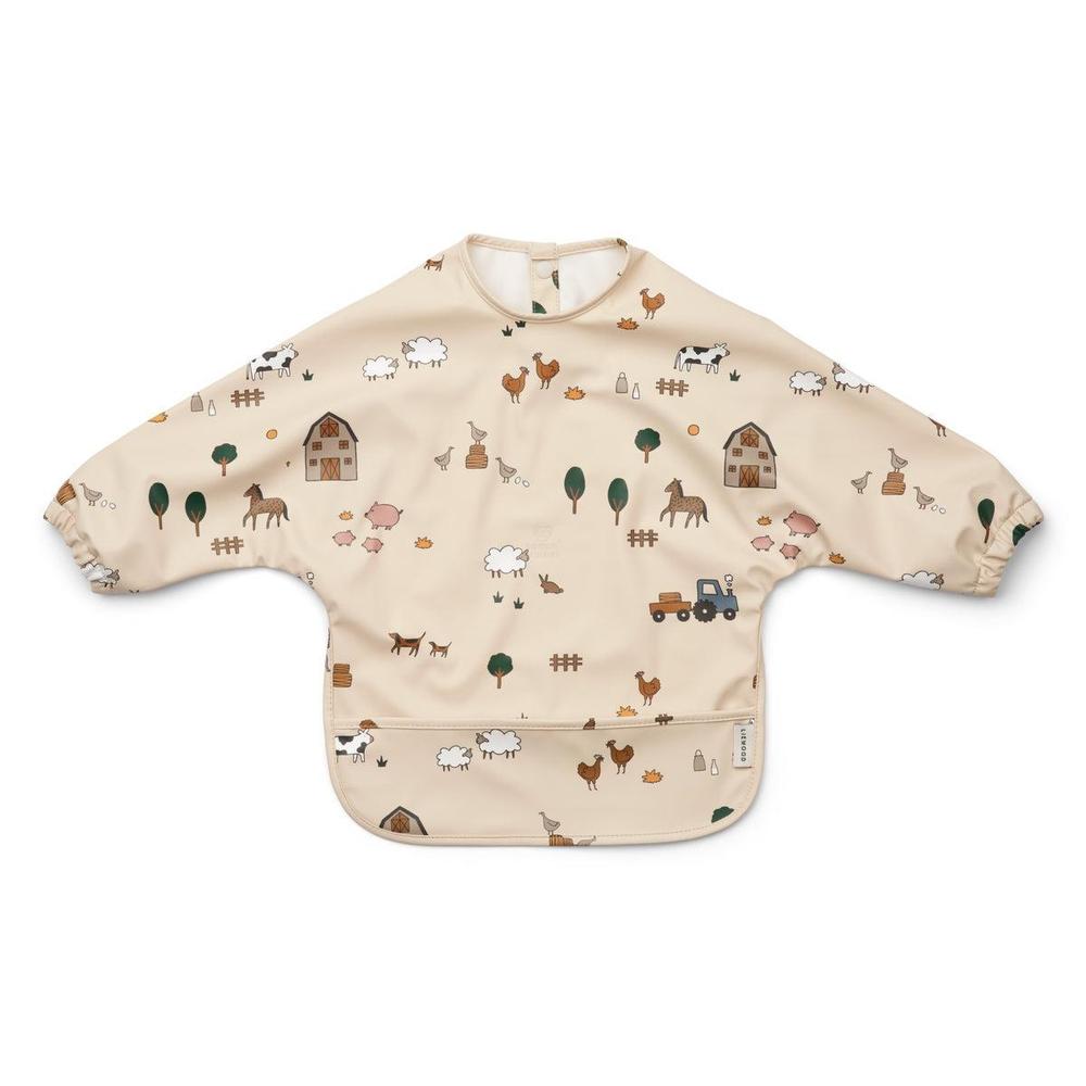 Liewood Merle Cape Slabbetje - Farm Sandy-