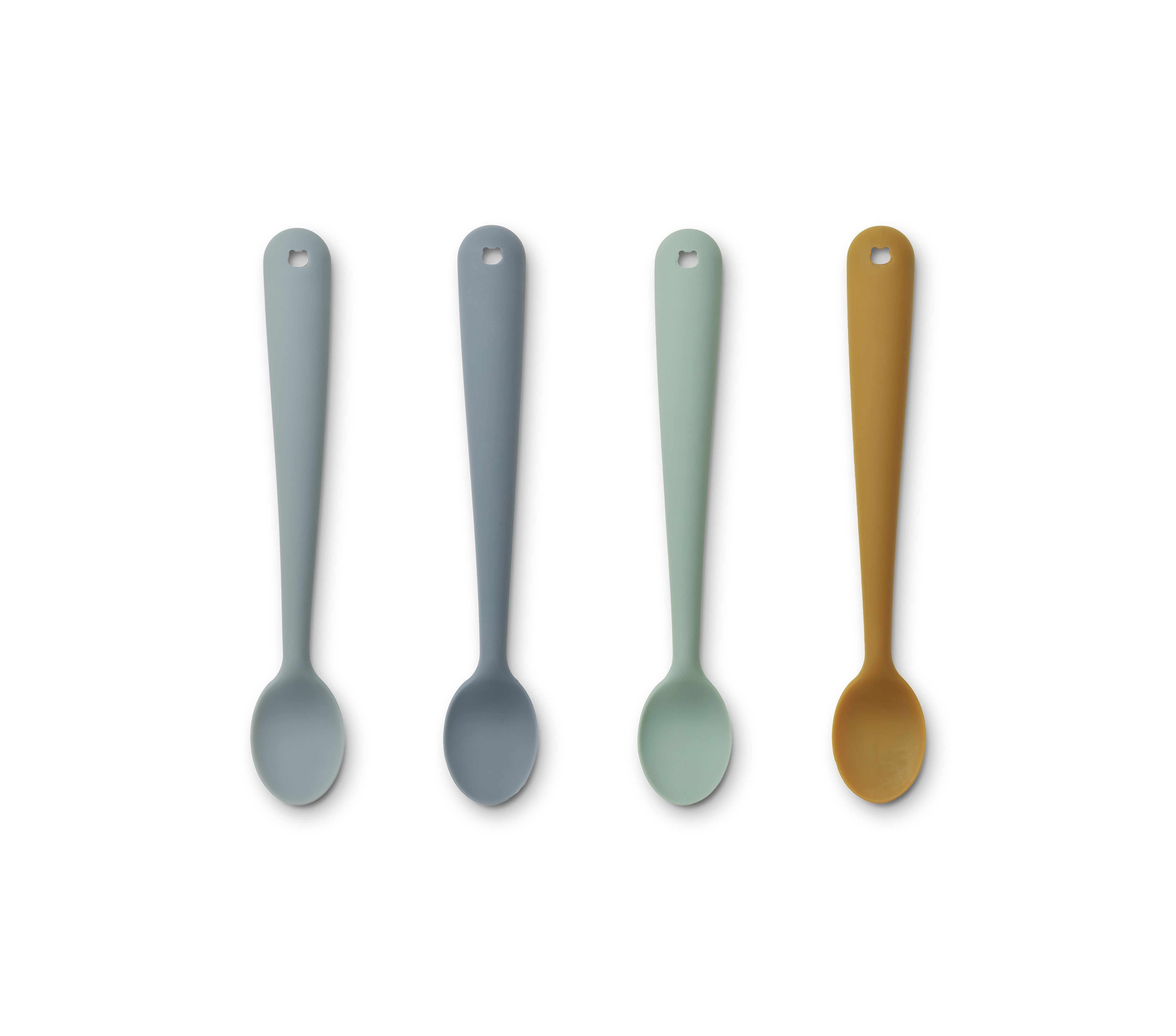 Liewood Siv Feeding Spoon - Blue Mix 4-Pack-