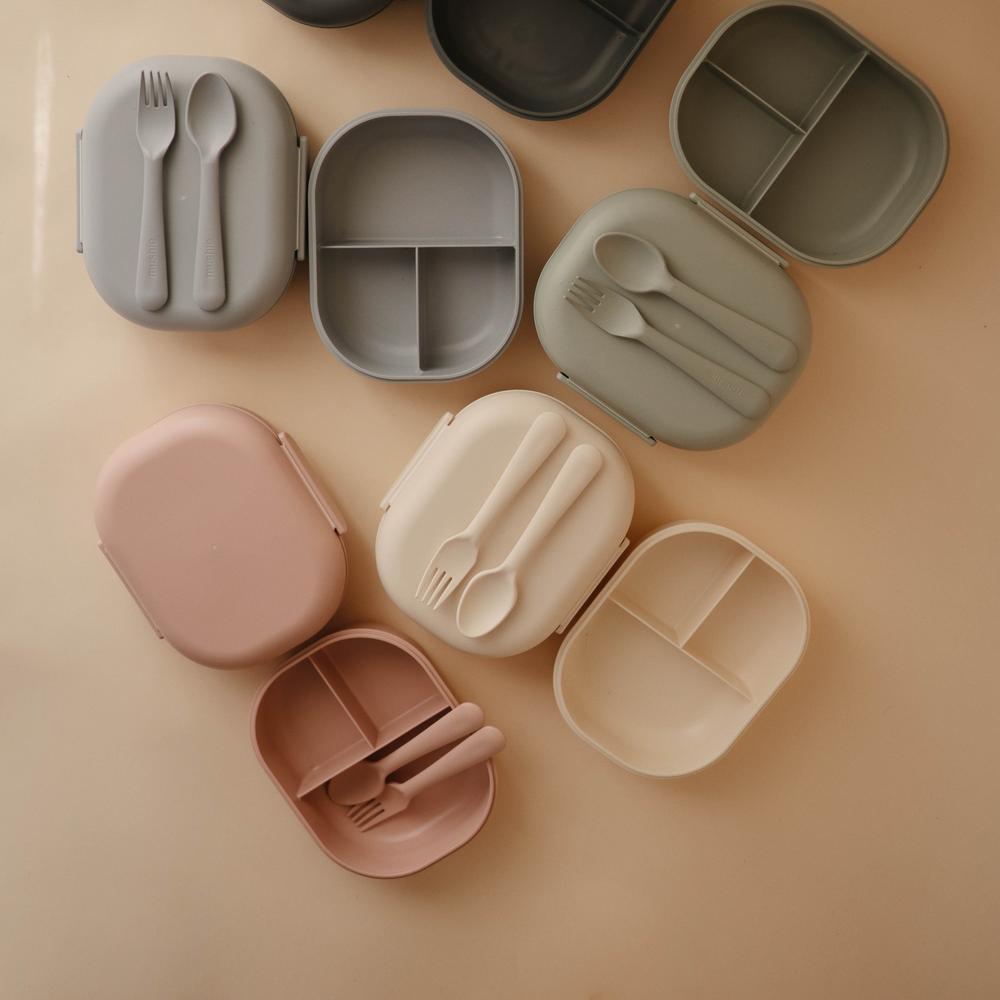 Mushie Lunchbox - Blush-