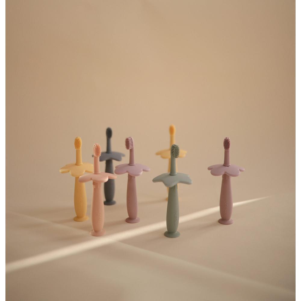 Mushie Tandenborstel Flower - Pale Daffodil-