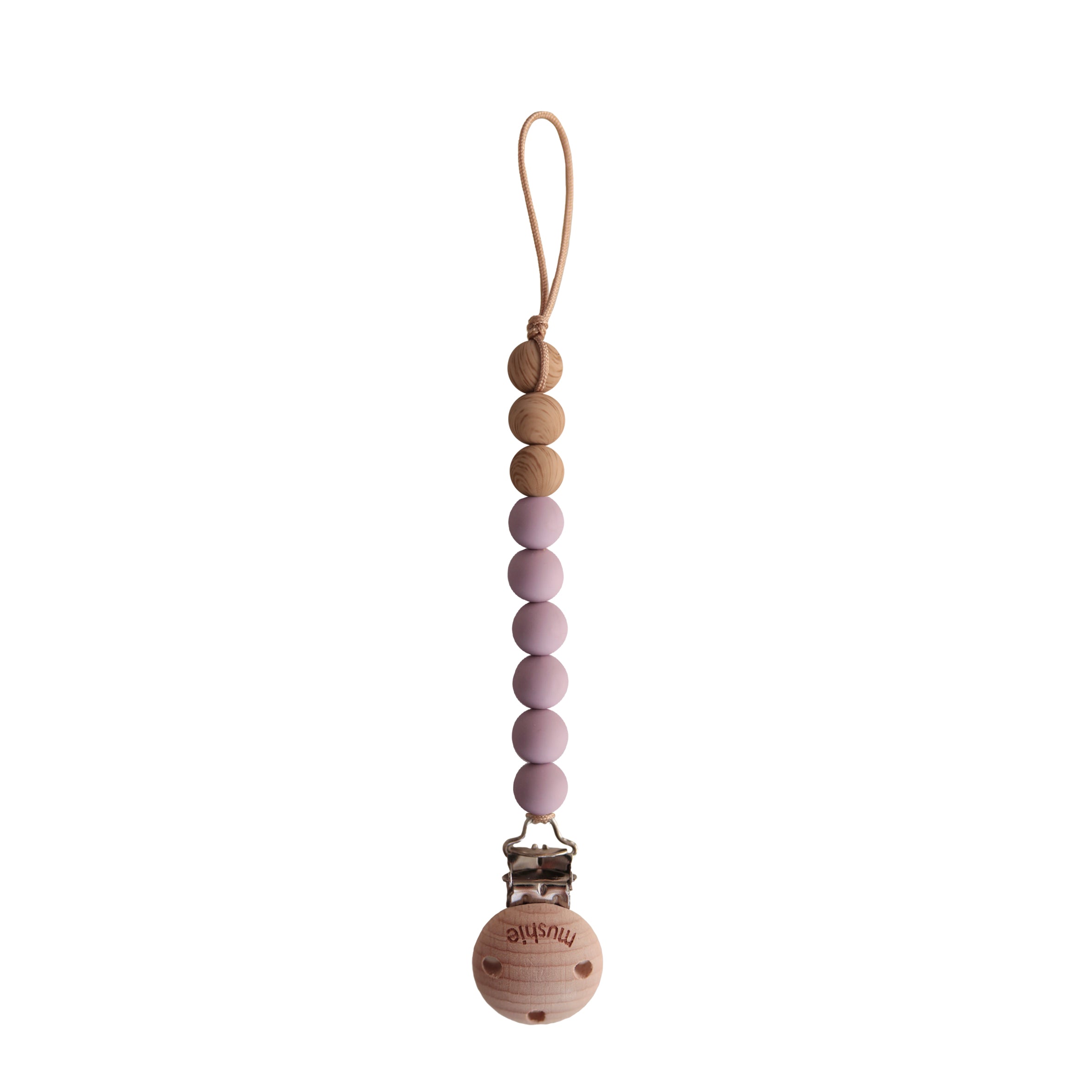 Mushie Speenkoord Eva - Mauve