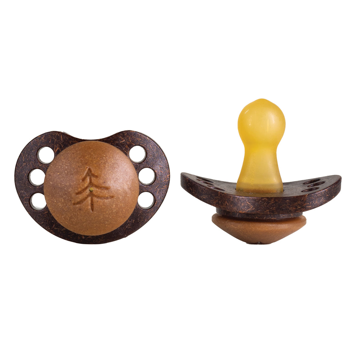Skogen Baby Round - Bok + Kokos - 2-pack