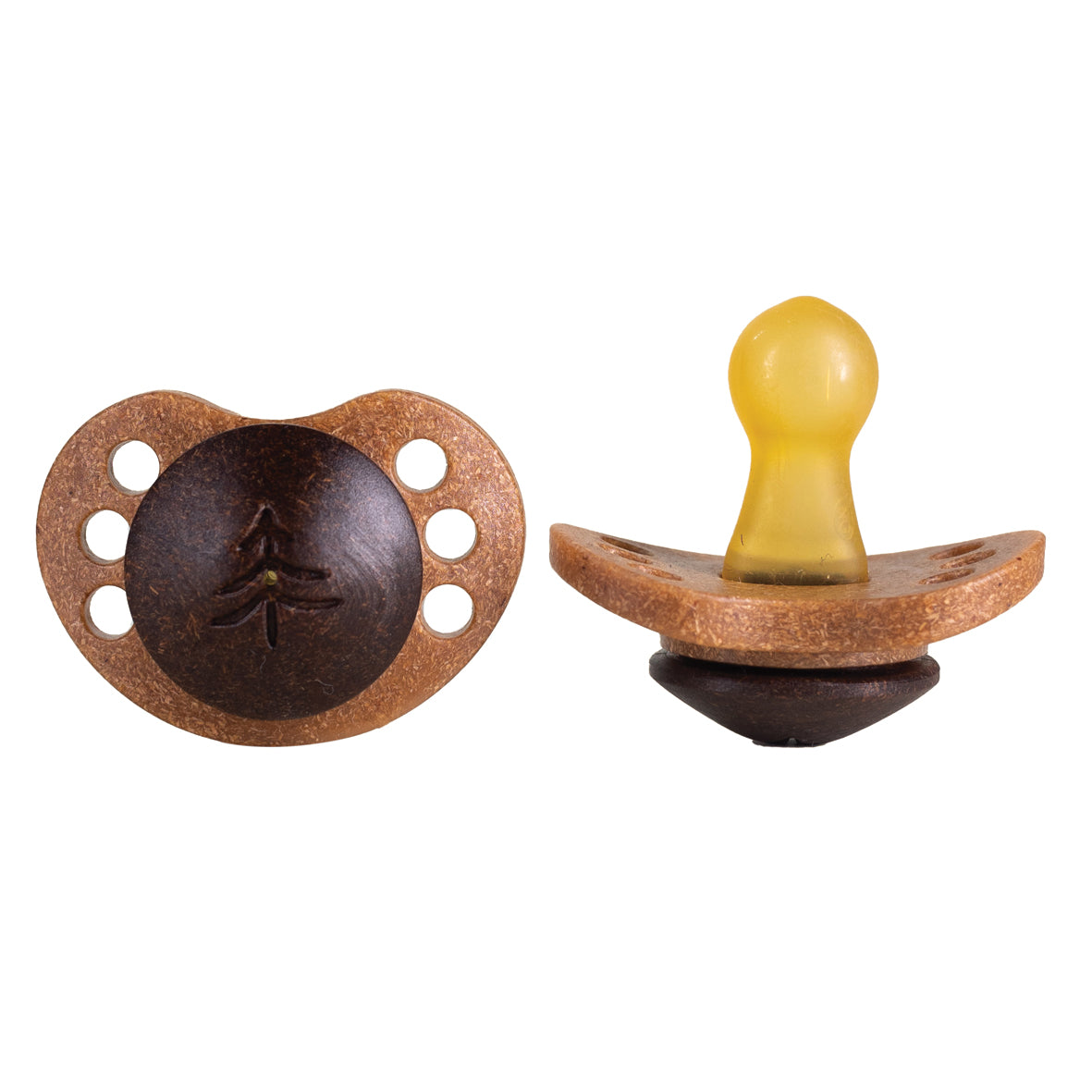 Skogen Baby Round - Kokos + Bok - 2-pack
