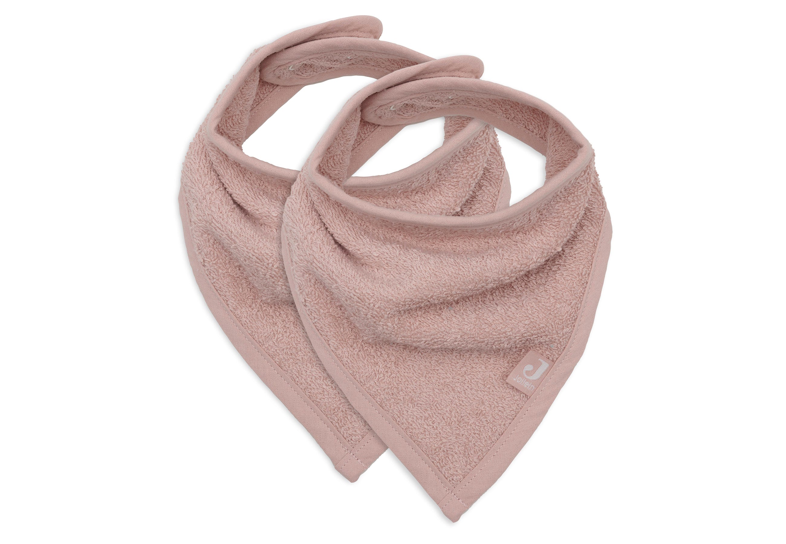 Jollein Bandana Slabbetje - Badstof Wild Rose 2-pack