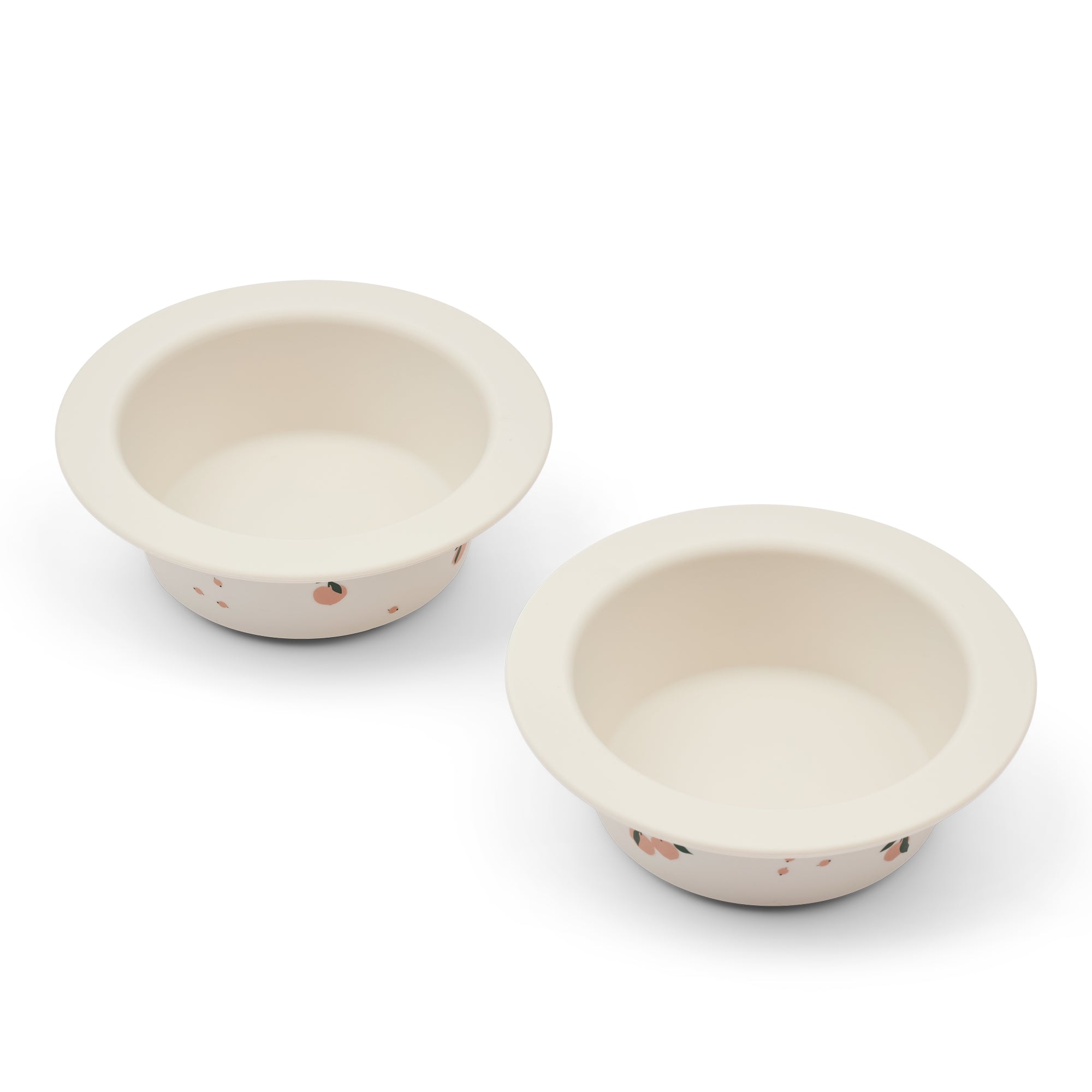 Liewood Peony Kommetjes Met Zuignap - Peach Sea Shell 2-pack