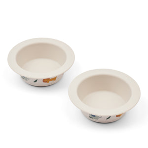 Liewood Peony Kommetjes Met Zuignap - Safari Sandy 2-pack