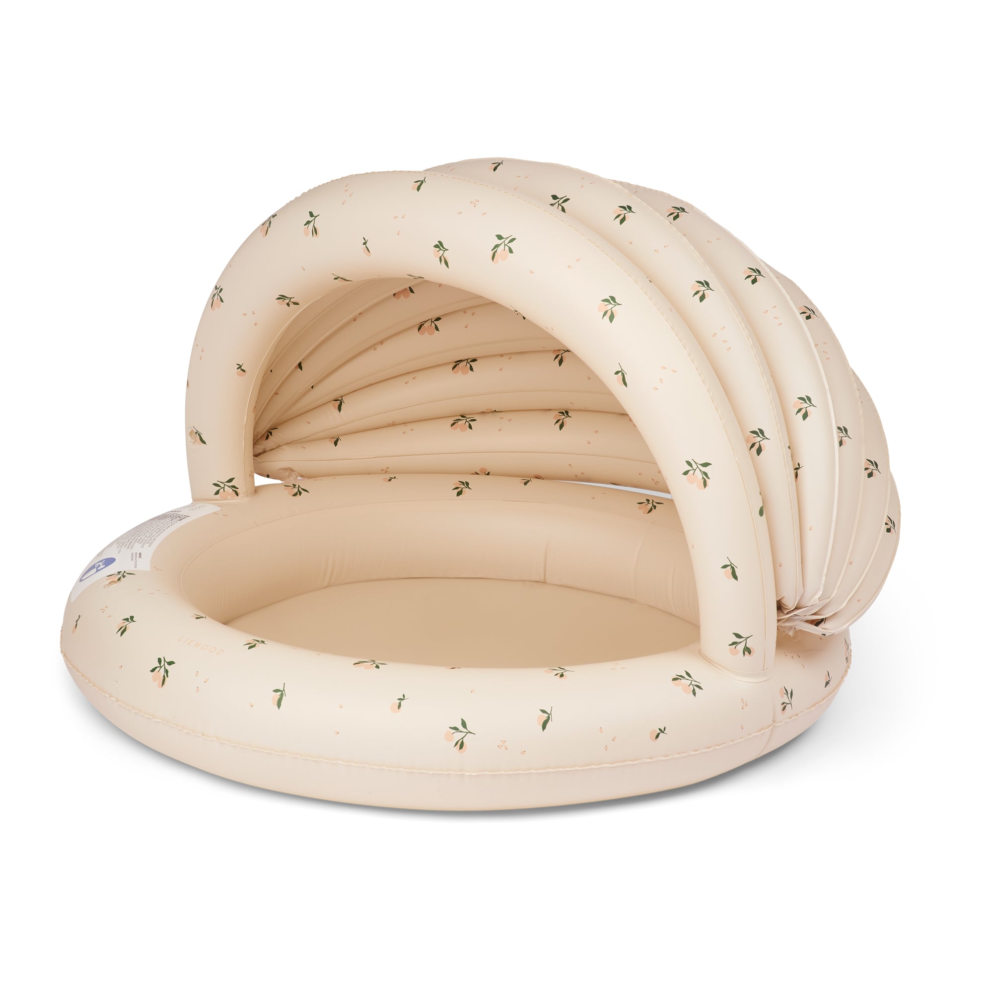 Liewood Opblaasbaar Zwembad met Dakje - Peach Sea Shell