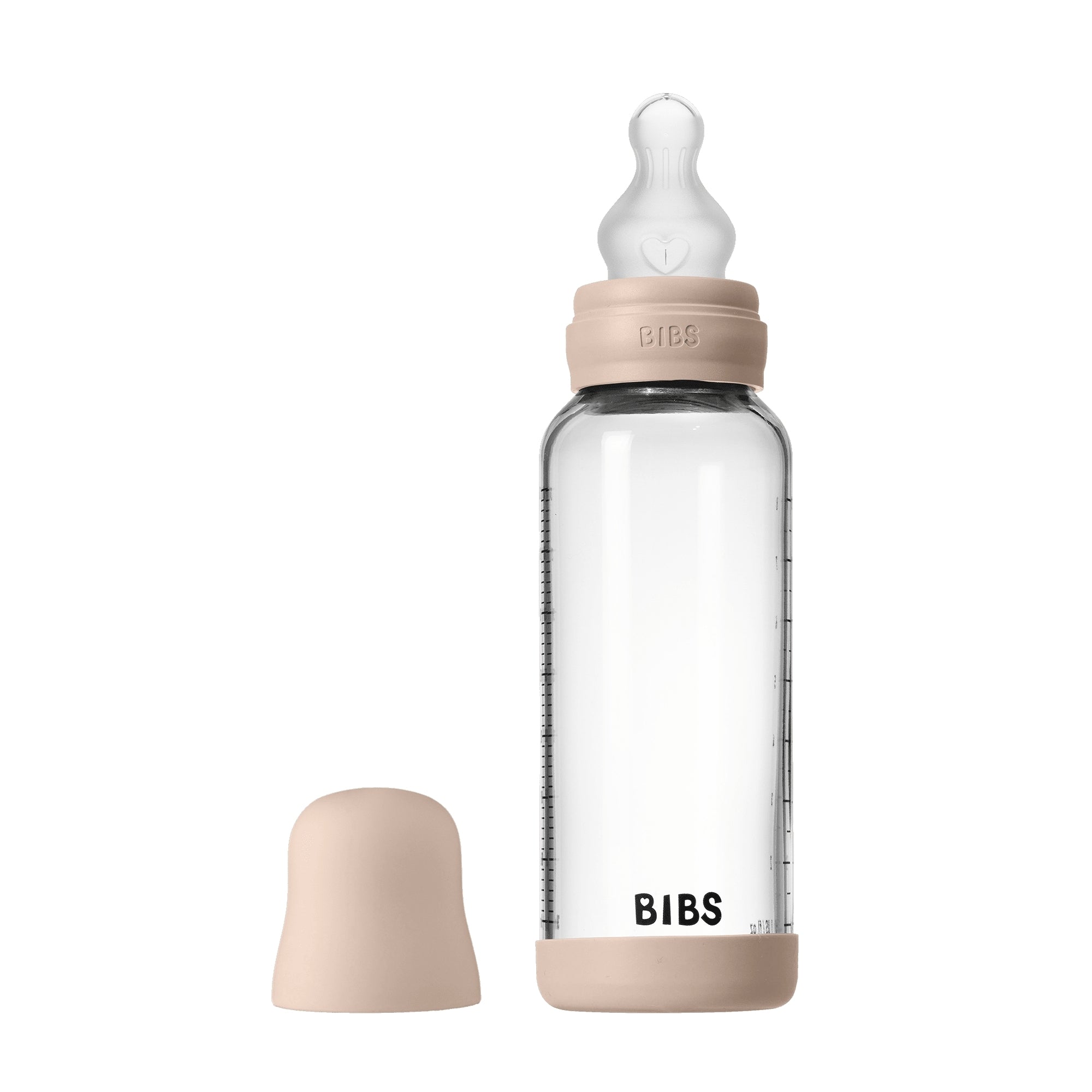 BIBS Glazen Fles - Blush