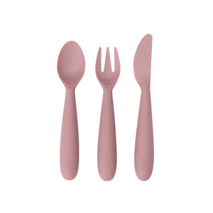 EZPZ Happy Bestek Set - Blush