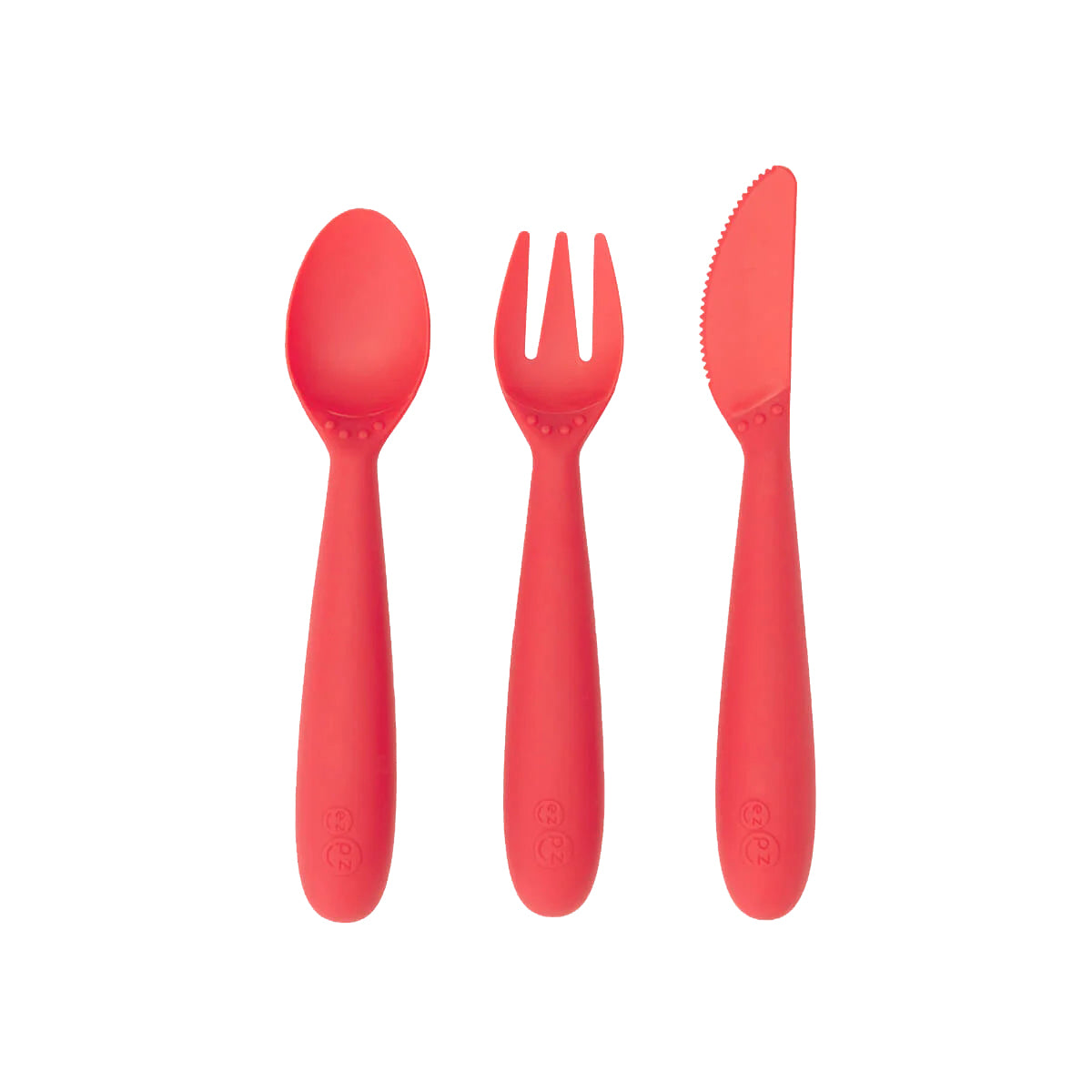 EZPZ Happy Bestek Set - Coral