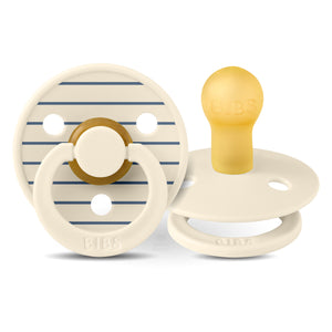 BIBS Colour Studio Pin - Ivory Steel Blue