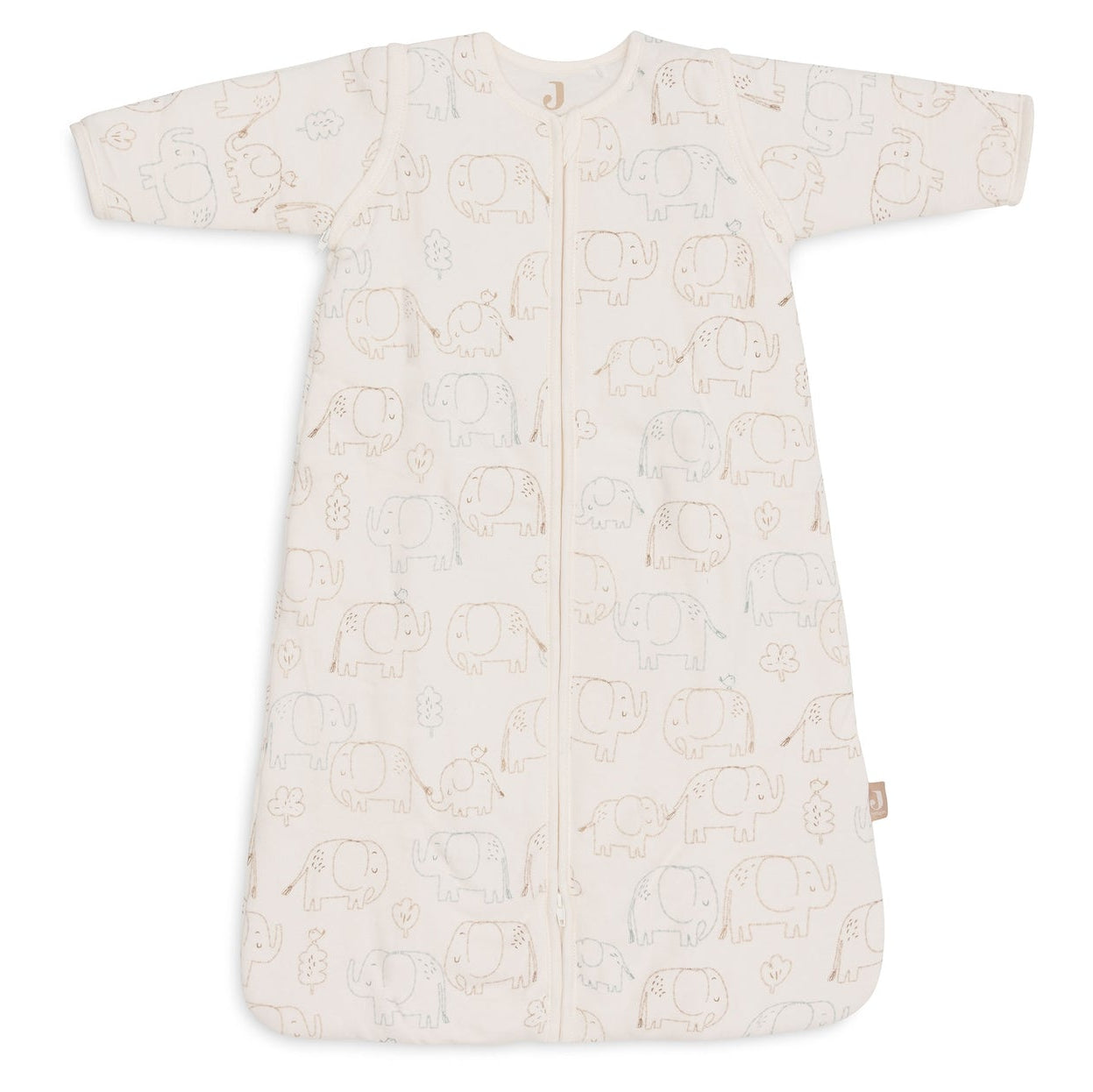 Jollein Slaapzak Met Afritsbare Mouw - Elephant Tales