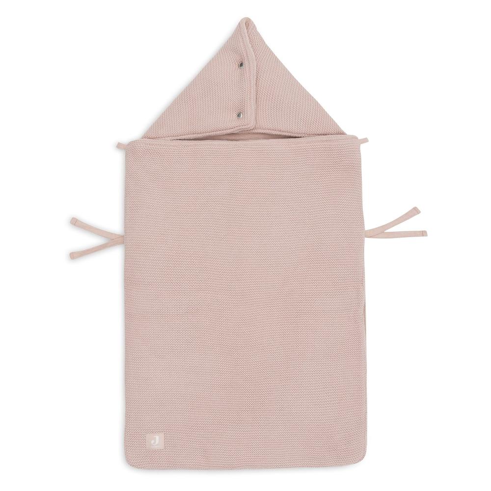 Jollein Voetenzak Basic Knit - Wild Rose