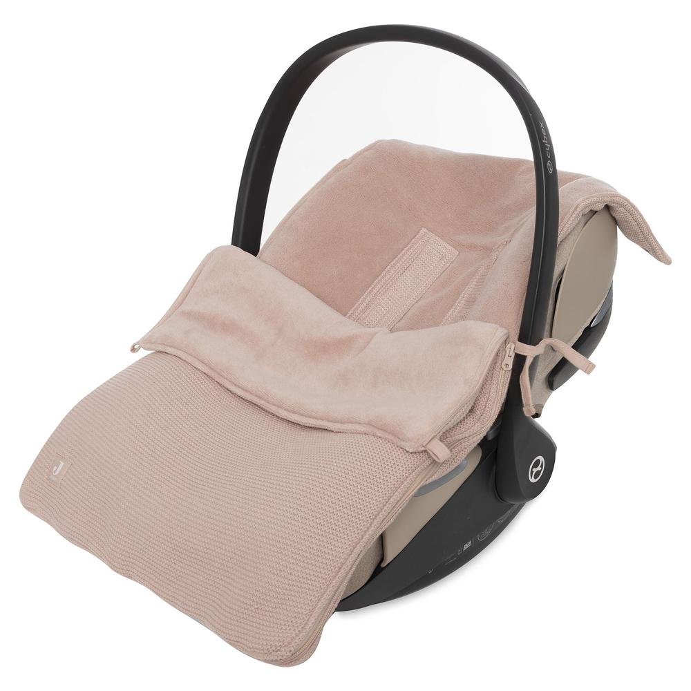 Jollein Voetenzak Basic Knit - Wild Rose