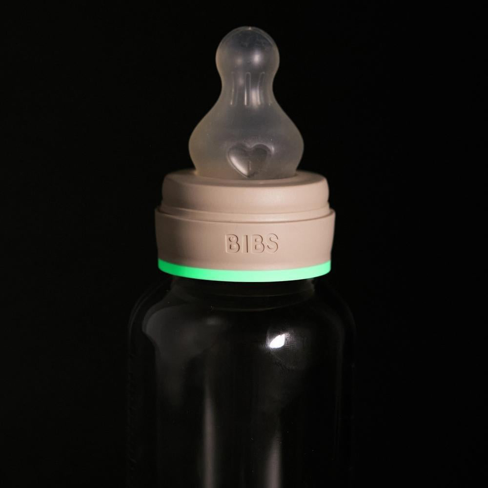 BIBS Babyfles - Vanilla GLOW-