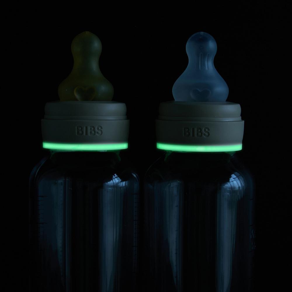 BIBS Babyfles - Vanilla GLOW-