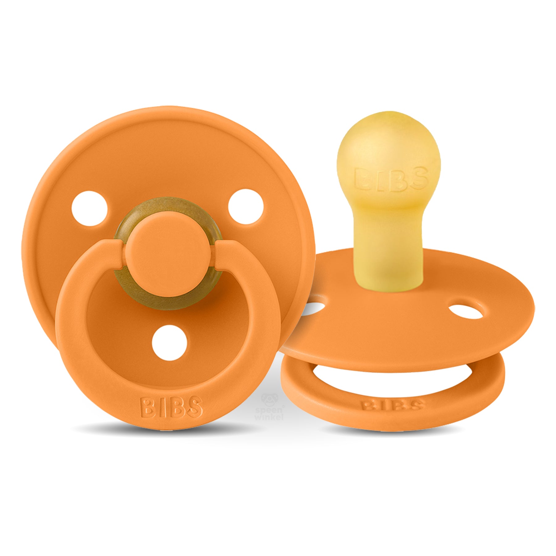 BIBS Colour - Oranje-0-6 m-