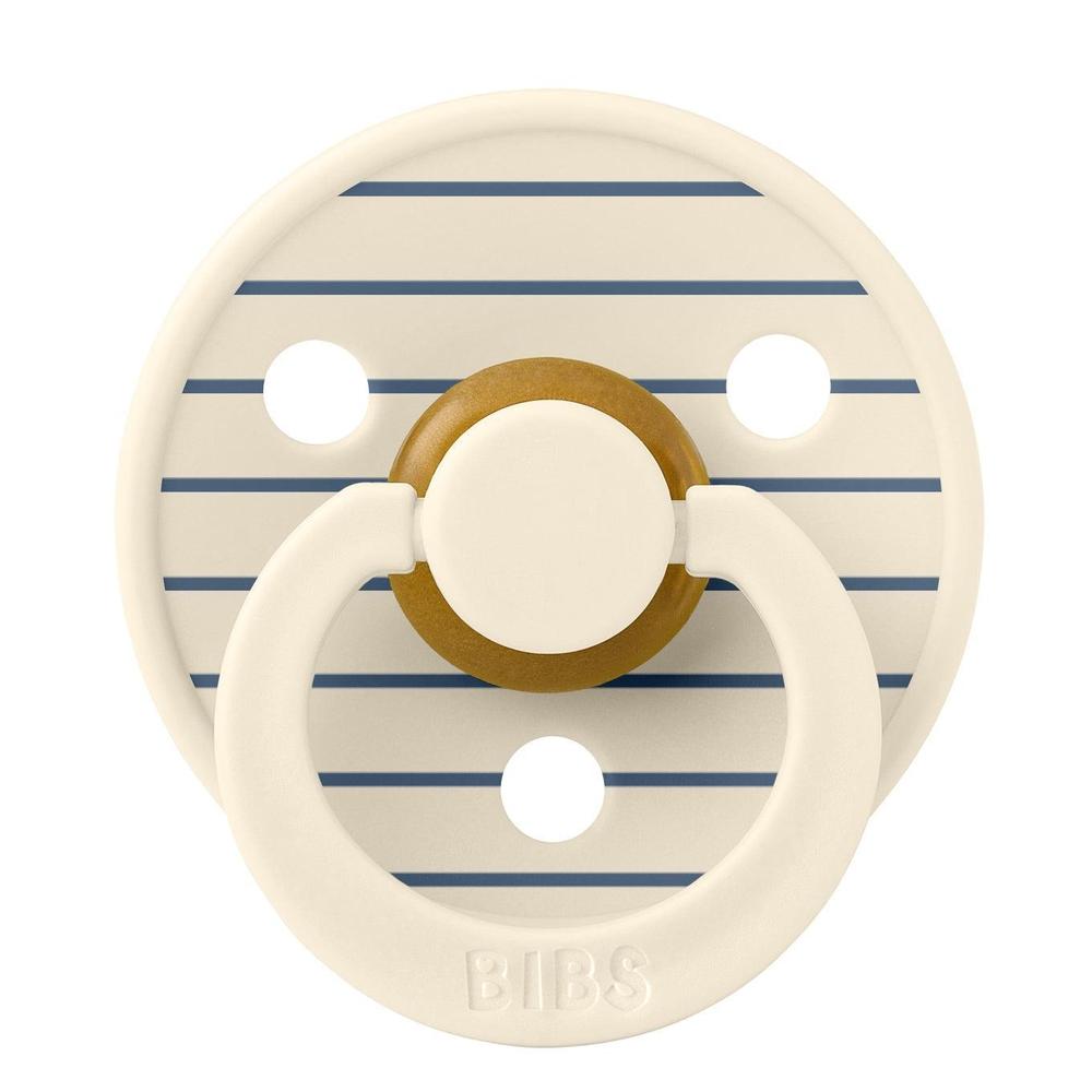 BIBS Colour Studio Pin - Ivory Steel Blue-