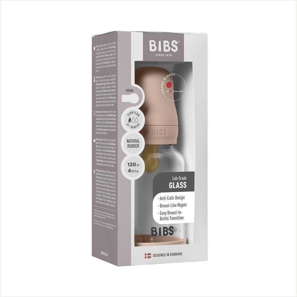 BIBS Glazen Fles - Blush-